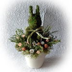 モスラビットと素焼きのアレンジ